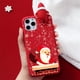 thumbnail image 1 of Funda de dibujos animados para iPhone 12 13 11 14 Pro Mini XS Max XR X 7 8 10 6 6S Plus SE 2 Soft TPU 3D Christmas Doll Deer Phone Cover Funda Tan Jianjun unisex, 1 of 2