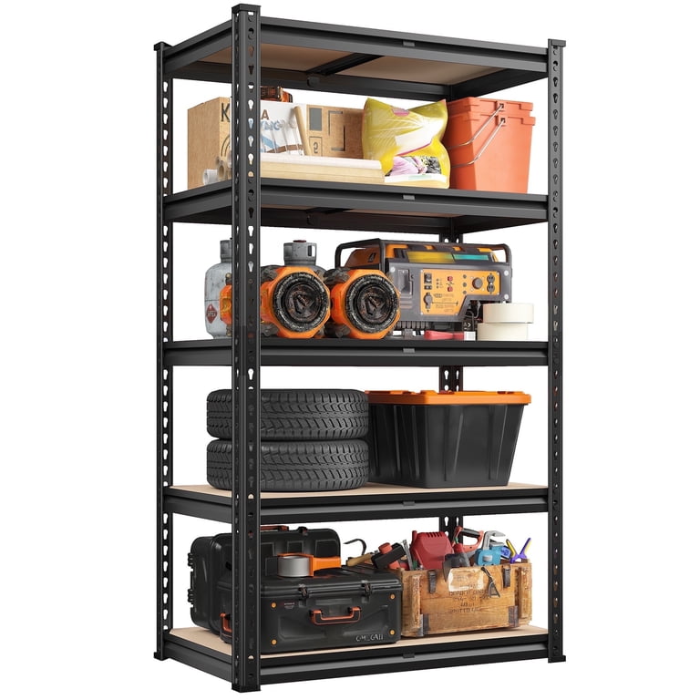 REIBII 5-Tier Garage Shelving Unit, 2000 Lbs Capacity photo 1