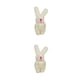 thumbnail image 2 of Mini conejos articulados Yuarrent colgante de juguete de peluche Beige 6cm 2piezas, 2 of 6