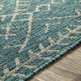 thumbnail image 6 of Mark&Day Outdoor Rugs, 3x10 Wijnaldum Global Indoor/Outdoor Aqua Runner Area Rug, Non Shedding Blue White Carpet for Patio, Porch, Deck, Bedroom, Living Room or Kitchen (2'7" x 10' Runner), 6 of 6