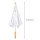 thumbnail image 4 of Paraguas de encaje Ecomeon Sombrilla Parasol de bordado de madera vintage Blanco Grande, 4 of 6