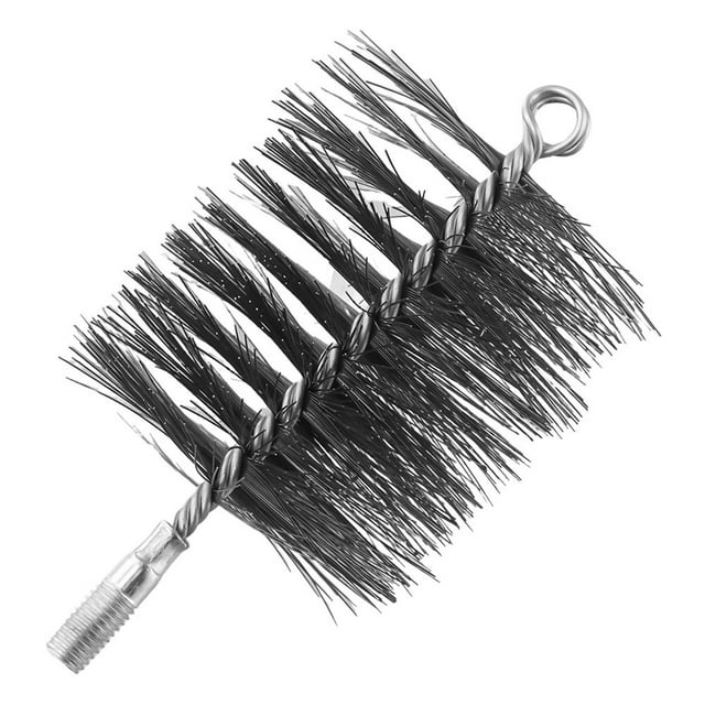1 Pce Brosse de Cheminée Brosse de Nettoyage Fil d'Acier Tuyau de Cheminée Sèche-Rouille Kit de Brosse de Nettoyage