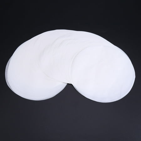 

Dioche 100Pcs 6/8/10 Inch Round Non-stick Baking Roasted BBQ Barbecue Mat Oil-absorption Oven Paper Barbecue Mat