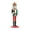 H, variant on Shoreew Christmas Nutcracker Ornament Large Wooden Soldier Nutcracker Figurine for Christmas Tree Front Door Hotel Decoration