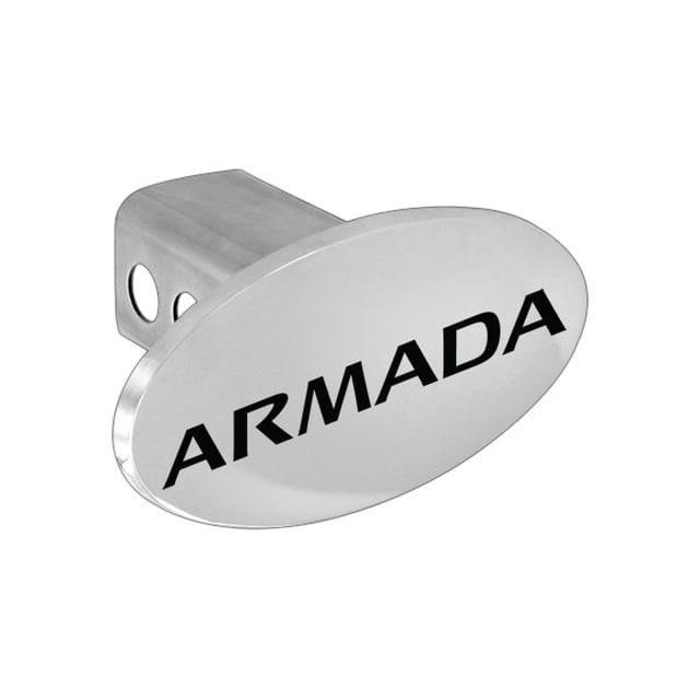 Nissan Armada Logoed Metal Trailer Hitch Cover Plug Emblem