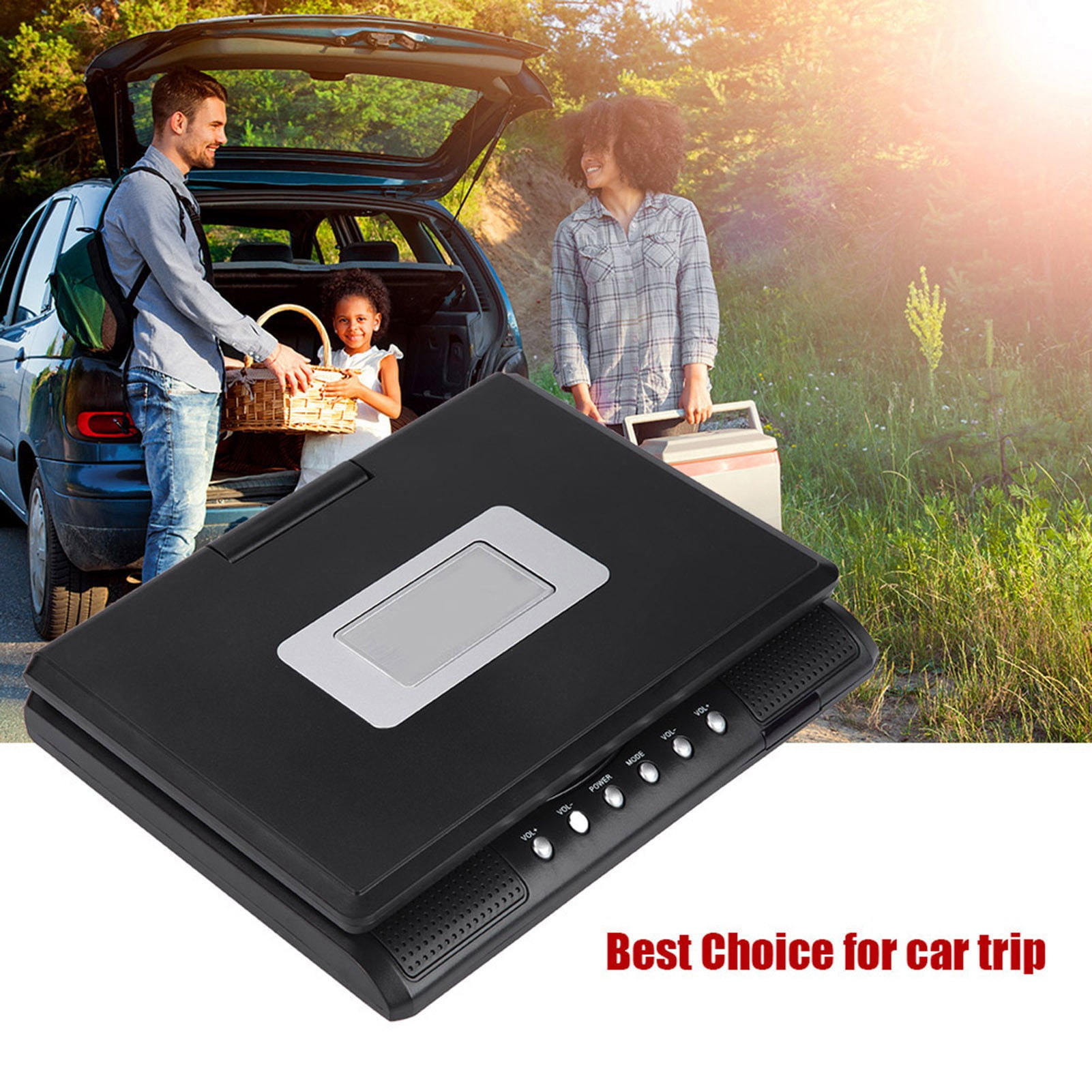 Portable DVD Player,7‑inch Portable DVD Player Car DVD Player