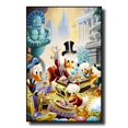thumbnail image 1 of Pintura decorativa de lienzo de personaje clásico de Disney, cartel de Arte de estrella de película de dibujos animados del Pato Donald, decoración de pared moderna para el hogar, Mural, 1 of 4