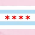 thumbnail image 2 of CafePress - Chicago Flag Body Suit - Baby Light Bodysuit, Size Newborn - 24 Months, 2 of 4