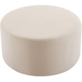 thumbnail image 6 of LUCKHAO  30" Modern Round Ottoman Foot Rest Plush Velvet Multifunctional Extra Seat, Side Table, Accent Piece Footstool for Living Room Bedroom ﻿, 6 of 6