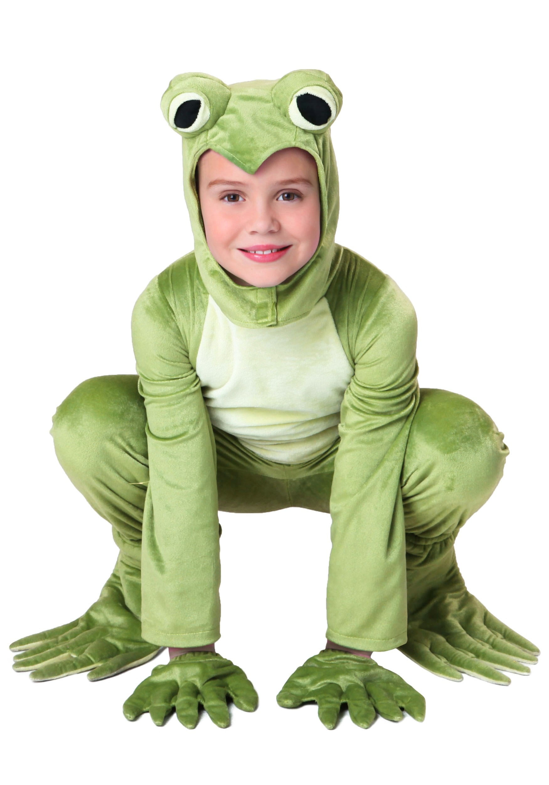 Party King Kids Frog Princess Halloween Costume Plush Animal Kit 