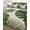 Beige, Green, Moss, variant on Quilt King Size Bedding Set, Tropical Plants Reversible Summer Quilt 3 Pieces, Summer Botanical Green Monstera Leaves Lightweight Bedspreads Coverlets with 2 Pillow Shams for All Seasons