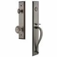 thumbnail image 2 of Grandeur Fifth Avenue S Grip Single Cylinder Handleset with Circulaire Interior Knob, 2 of 5