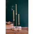 thumbnail image 5 of SET OF THREE METAL TAPER CANDLE HOLDERS - ANTIQUE BRASS #1, 5 of 5
