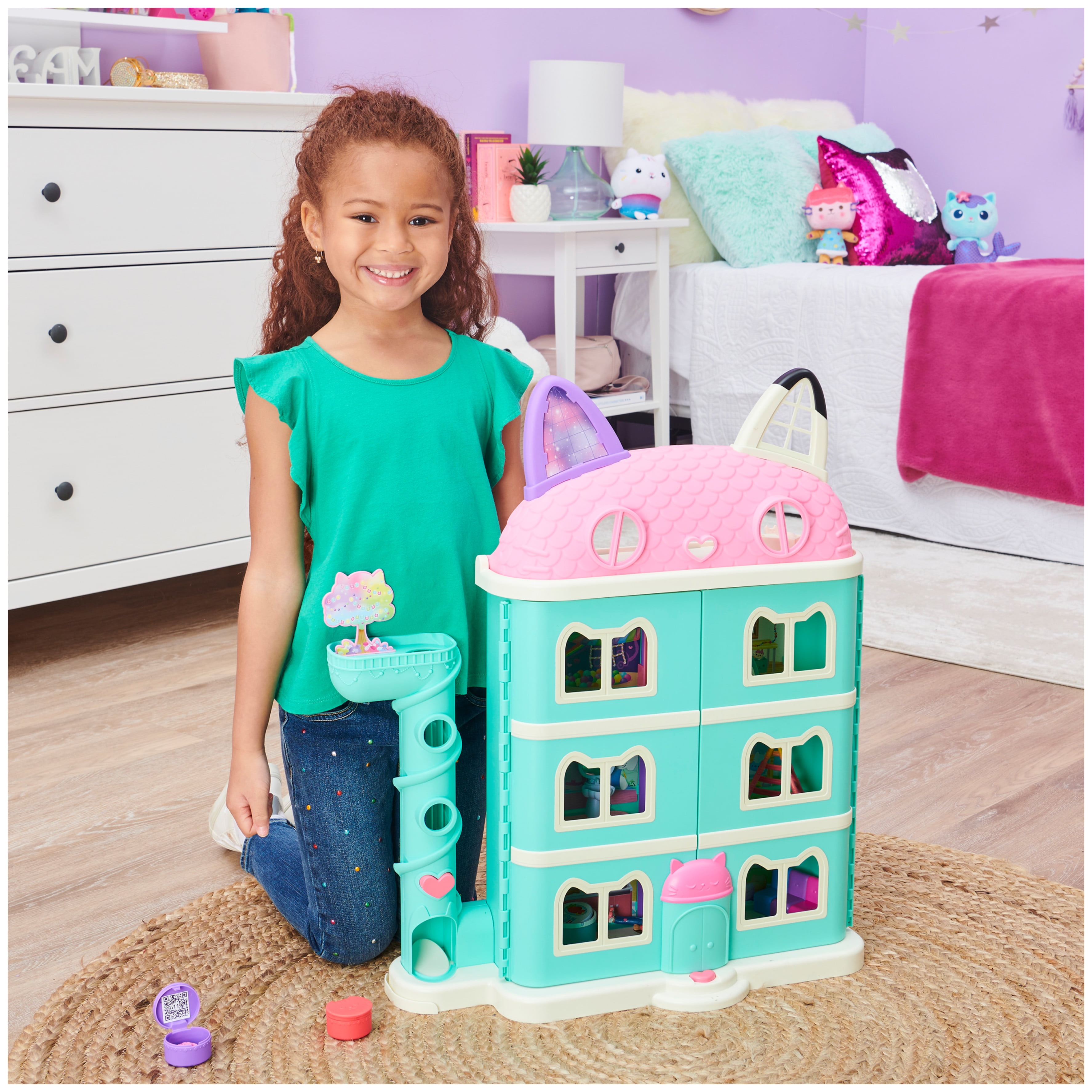 Buy Gabby's Dollhouse Gabby’s Dollhouse, (over 2ft) Purrfect Dollhouse