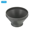 thumbnail image 3 of Unique Bargains Raccord Réducteur de Conduit de 8 Pouces à 4,3 Pouces, Lot de 2, Adaptateur d'Incrémentation Résistant au Feu pour Tube de Chauffage, Refroidissement et Ventilation pour Système d'Évent, Gris, 3 of 5