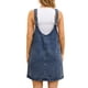 thumbnail image 3 of INSPIRAR CHIC Vestido de Mujer Overoles de Mezclilla Sueltos Casual Sin Mangas Vestidos Mini Azul L, 3 of 6