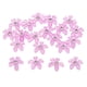 thumbnail image 1 of DIY 20 piezas de 9 mm (0,4 pulgadas) Mini flores de resina con diamantes de imitación brillantes de resina plana Púrpura, 1 of 9