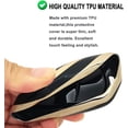 thumbnail image 4 of Key Fob Cover Compatible with Cadillac Escalade CTS SRX XT5 ATS STS CT6 2015-2019 Keychain Case Holder Protector,Black, 4 of 5
