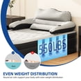 thumbnail image 2 of Uforic FullXL Air Bed featuring Headboard, 18in Inflatable Mattress with Pillow, Portable Electric Pump, Black - Ideal Queen Air Mattress for Camping & Home Use, 2 of 5