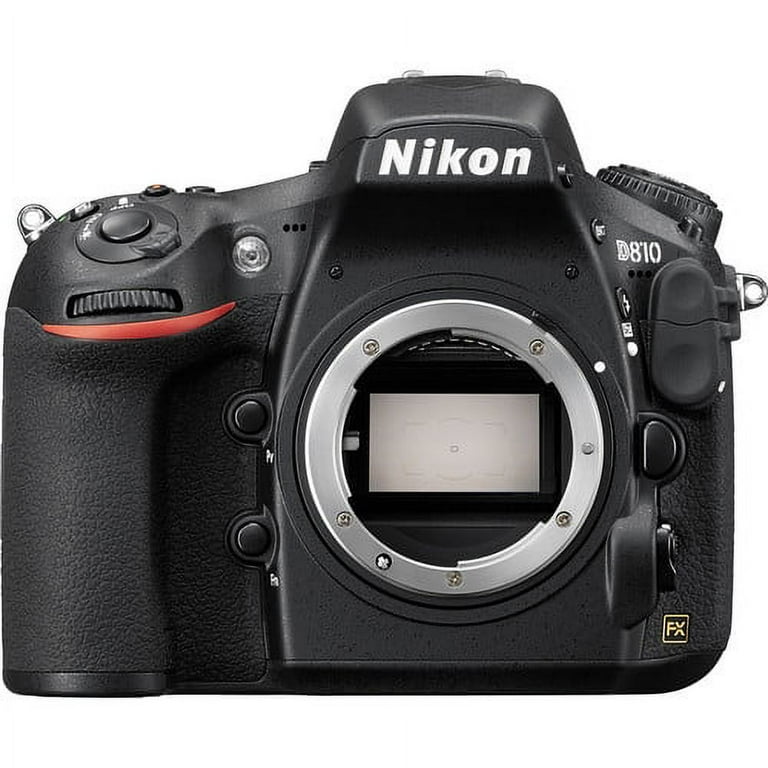 Nikon D810 Professional DSLR Camera, Full Frame, FX-Format, Body