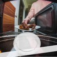 thumbnail image 4 of Universal turntable microwave glass plate with holder, 245mm/24.5cm/9.65 inch, 4 of 5