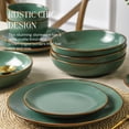 thumbnail image 3 of Stone Lain Brasa 16-Piece Dinnerware Set Stoneware, Green, 3 of 18