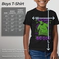 thumbnail image 5 of Boy's The Nightmare Before Christmas Oogie Boogie Ugly Sweater Graphic Tee Black Large, 5 of 10