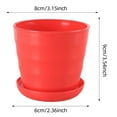 thumbnail image 2 of Succulent Modern Indoor Planter Containers For Cactus Bonsai And Home Garden For Stylish Oriental And Practical Display, 2 of 6
