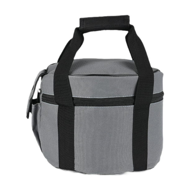 Bolsa de almacenamiento para utensilios de cocina al aire libre, organizador de utensilios de cocina portátil y multifuncional. Gris L