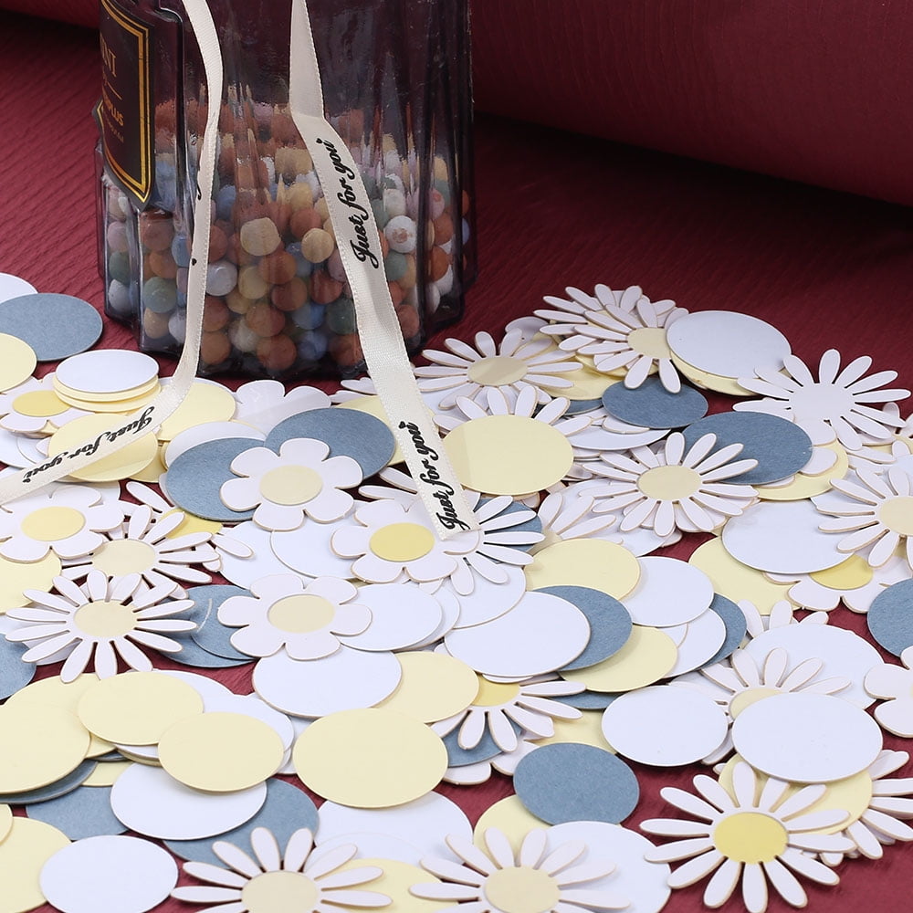 300 Pcs Sunflower Confetti Baby Shower Confetti Flower Table Confetti —  CHIMIYA