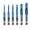 Blue, variant on Sylvtty 6Pcs Combination Drill Tap Bit Set High Durability Rustproof Spiral Design Wide Application Tapping Bit Tools for Drilling Threading