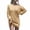 Khaki., variant on HBGVBA Womens Off Shoulder Sweater Dresses Long Sleeve Off Shoulder Lanterns Sleeve Knit Solid Color Casual Dress