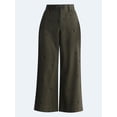 thumbnail image 6 of Free Assembly Women's The Larchmont Embroidered Cropped Patch Pocket Pants, 26" Inseam, Sizes XS-4X, 6 of 6