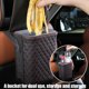 thumbnail image 3 of Car Trash Can, Waterproof Vehicle Hanging Garbage Bin with Storage Pockets, Reusable Large Capacity Leak Proof Trash Organizer Bag, Auto Interior Container Accessories for SUV Truck Pickup, 3 of 5