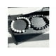 thumbnail image 2 of 2 Pulseras Pareja Mancuernas Xtellar color negro, regalo Para Novia Mujer Hombres, 2 of 4