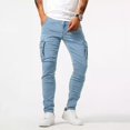 thumbnail image 3 of Jeans Pantalon De Mezclilla Caballero Slim Fit Moda, 3 of 8