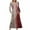Wine, variant on WXLWZYWL Womens Plus Halloween Dress Pumpkin Printed Costume Dresses Long Sleeve Crewneck Dress A Line Long Dresses