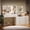 67“L White, variant on UGTOO 51" White Makeup Vanity Desk with Lights and Mirror, Modern Dressing Table with Charging Station, Bedroom Beauty Station with 6 Drawers, Acrylic Cabinets & 3-Color Lighting