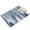 Misty blue, variant on 5'x7' Area Rugs, Merry Christmas Indoor Outdoor Area Rug for Living Room Bedroom, Xmas Snowflake Pine Trees Rustic Misty Blue Washable Bathroom Rugs Kitchen Floor Carpet Mats Home Decor