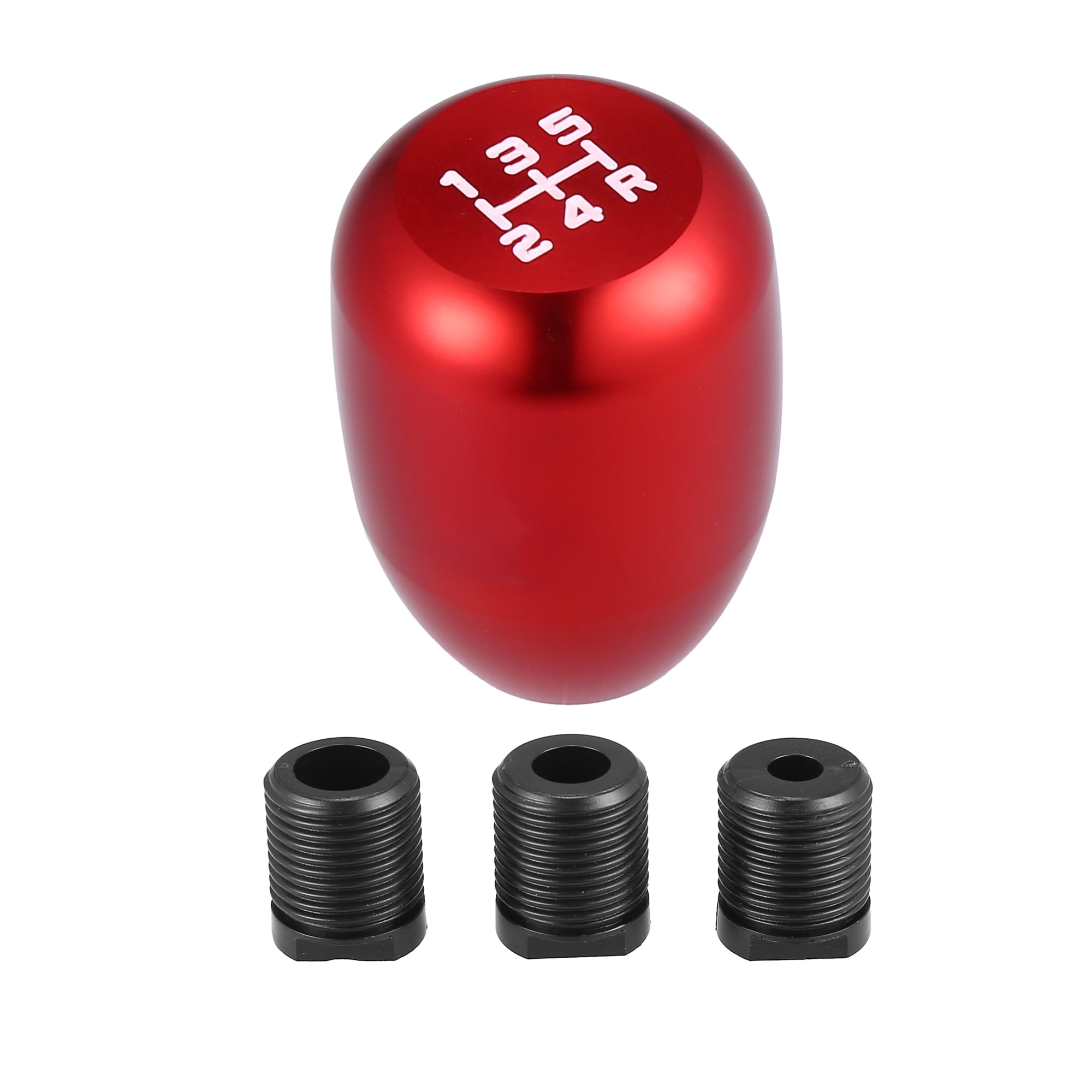 5 Speed Red Manual Stick Shift Knob Universal Aluminum Alloy Auto