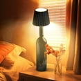thumbnail image 3 of Wine Bottle Lights Striped Embedded Rechargeable USB C Three Color LED Light Lamp for Home Decor Ambiance Desk, 3 of 6