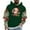 Green#1, variant on Mens Hoodies Christmas Sweatshirts Cute Santa Claus and Elf Novelty Hooded Holiday Pullover Sweatshirts for Men