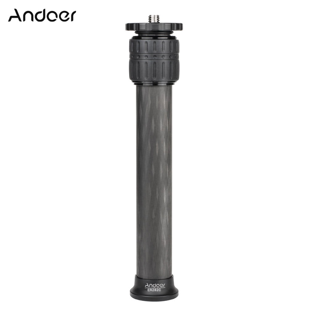 Andoer ER282C 28mm Tube Diameter Carbon Fiber Tripod Extender 2Section