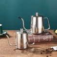 thumbnail image 4 of Vierta la cafetera de la cafetera Coffee Kettle Long Coffee Hervidor de té de té de la oficina de té (600 ml), 4 of 8