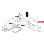 CyberPower CP1000AVRLCD Battery Backup UPS, 1000VA/600W, 120V, 8 Outlets, AVR, LCD Display, Black