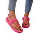 thumbnail image 6 of IUJSOY Flip Flops for Women Slingback Dressy Summer Platform Flats Comfortable Slip on Beach Shoes, 6 of 9