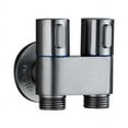 thumbnail image 2 of Birdeem Robinet de Salle de Bain à Double Commande 1-Entrée-2-Sorties, Mini Douche à Double Commande 2023 la Plus Récente, Boyau Extra Long, Trousse de Robinet Haute Pression pour Bidet et Douche, 2 of 5