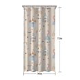 thumbnail image 5 of Minimalist Princess Pattern Shower Curtain 36"x72" ,Bathroom Decorative Shower Curtains Set with 12 Hooks,Modern Waterproof Washable Shower Curtain, 5 of 6