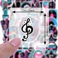 thumbnail image 6 of 35pcs-50pcs Colorful Stationery Stickers Retro Music Stickers Cool Vinyl Decals for Laptops Phones Suitcase, 6 of 9