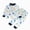 boy outfits-White, variant on TOWED22 Toddler Kids Clothes 2Pcs Long Sleeve Print Pattern Round Neck T-Shirt and Pants Casual Warm Fall Outfits Set(White,3-6 M)